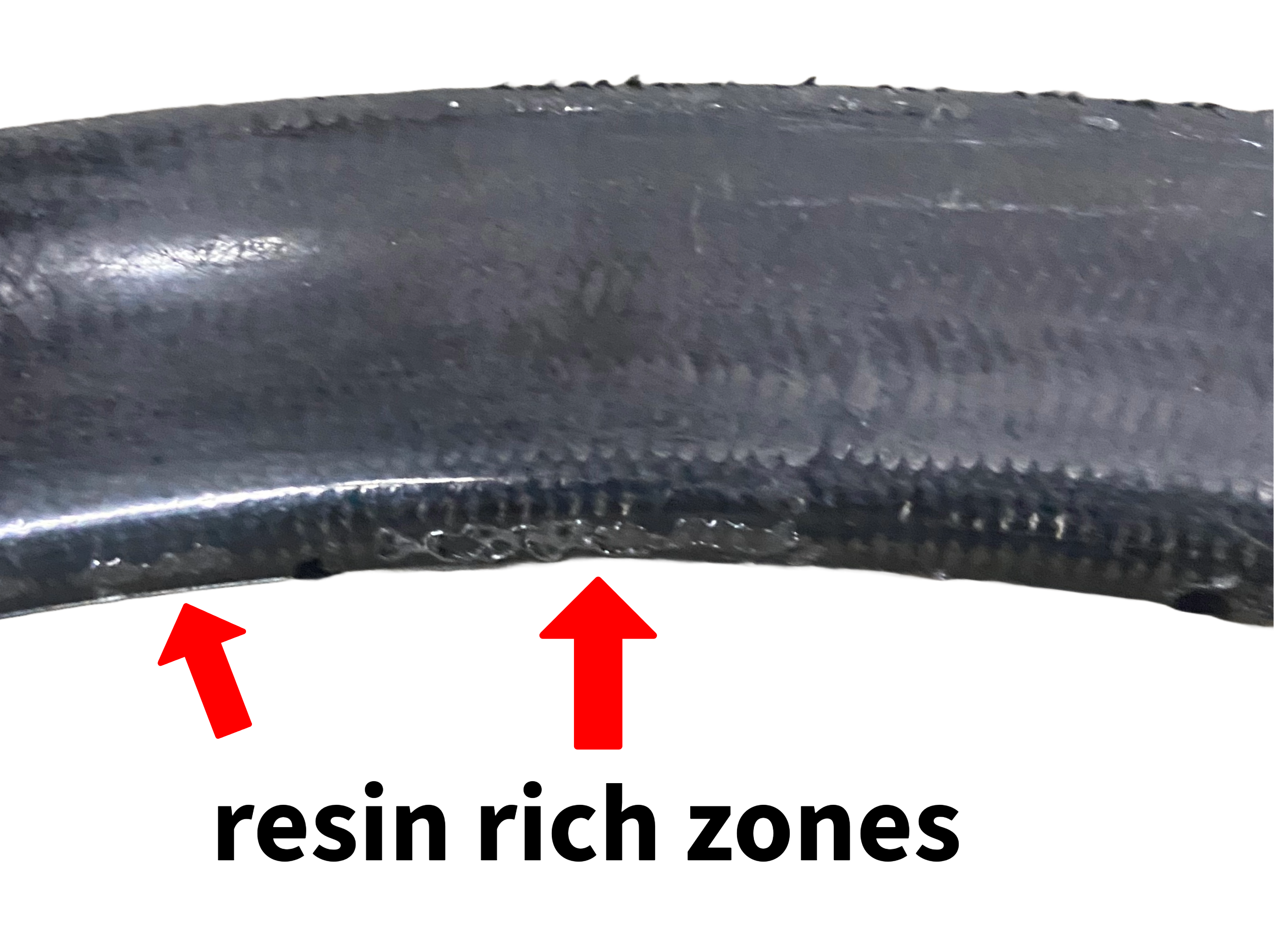 Resin Rich Zones
